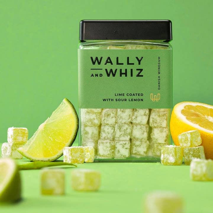 Lime med sur citron, 240g för wholesale av Wally and Whiz