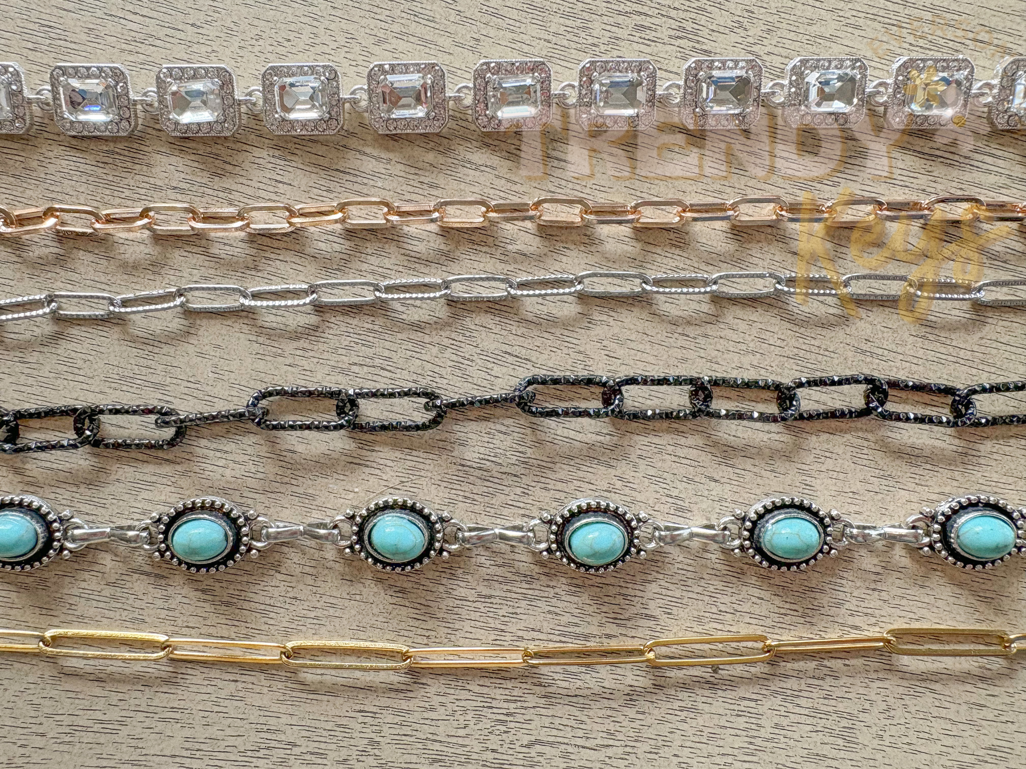 TrendyKeys - Wholesale Hat Accessory - Women's - Metal Trucker Hat Chains, High Quality Materials, Handmade4