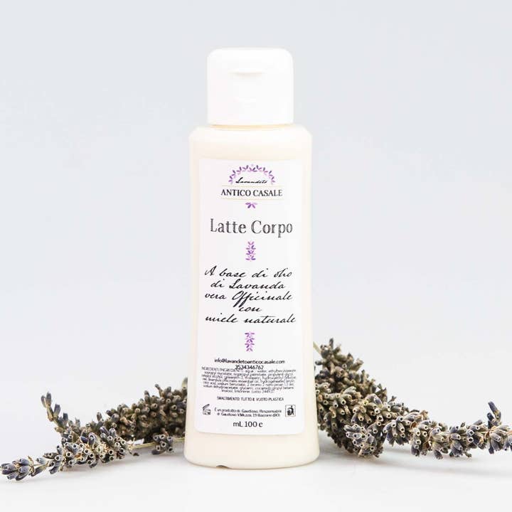 Lavender Body Milk 100ml for wholesale by Lavandeto Antico Casale