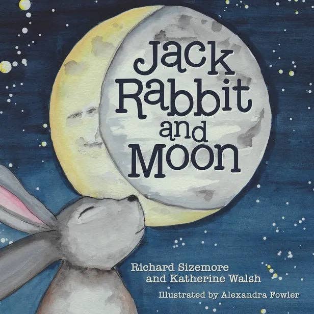 Books by splitShops - Wholesale Preschool Book (3-5) - Jack Rabbit and Moon - Hardcover