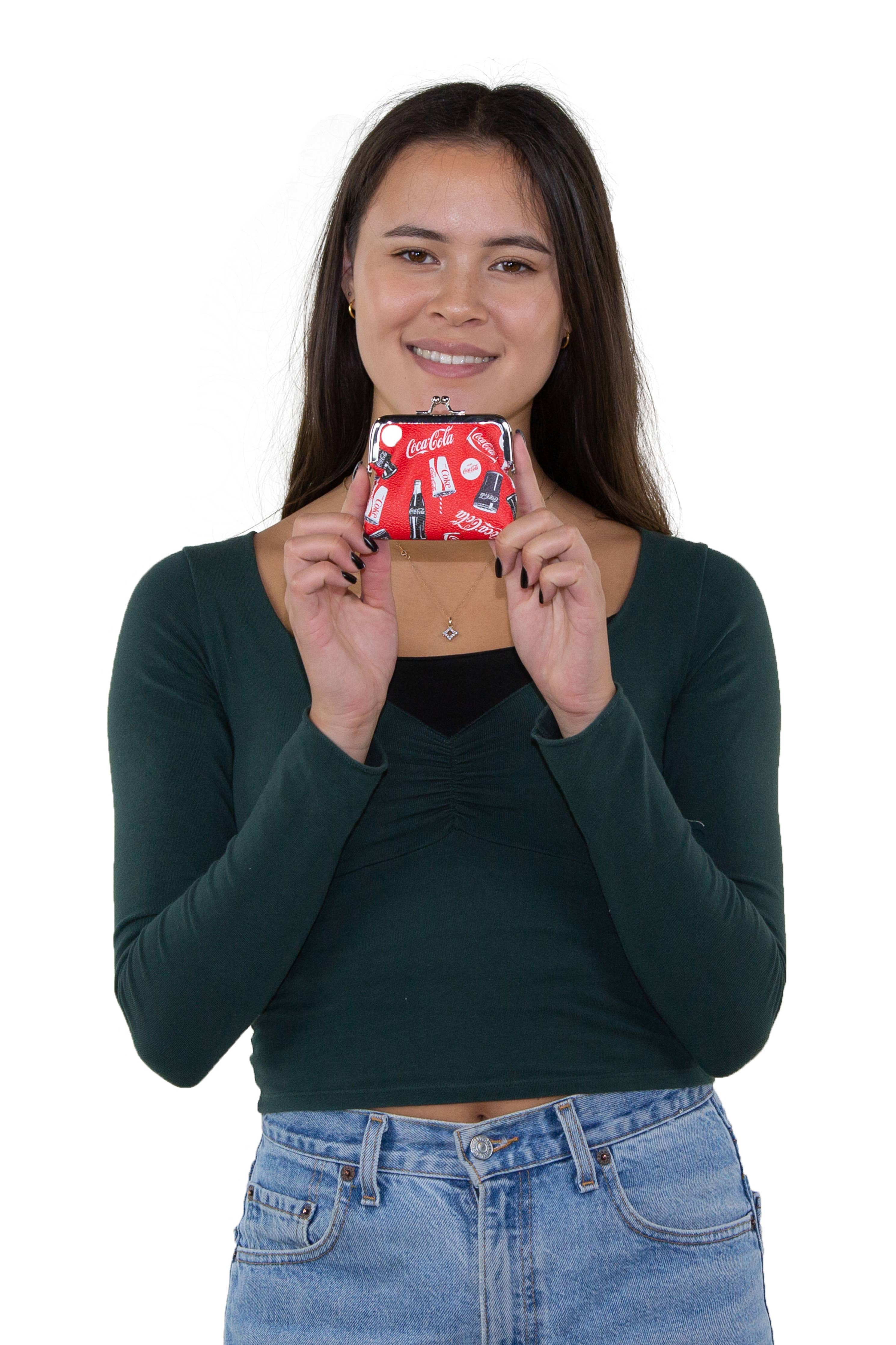 COMECO INC - Wholesale Coin Purse - Women's - Officially Licensed Coca-Cola Coin Purse4