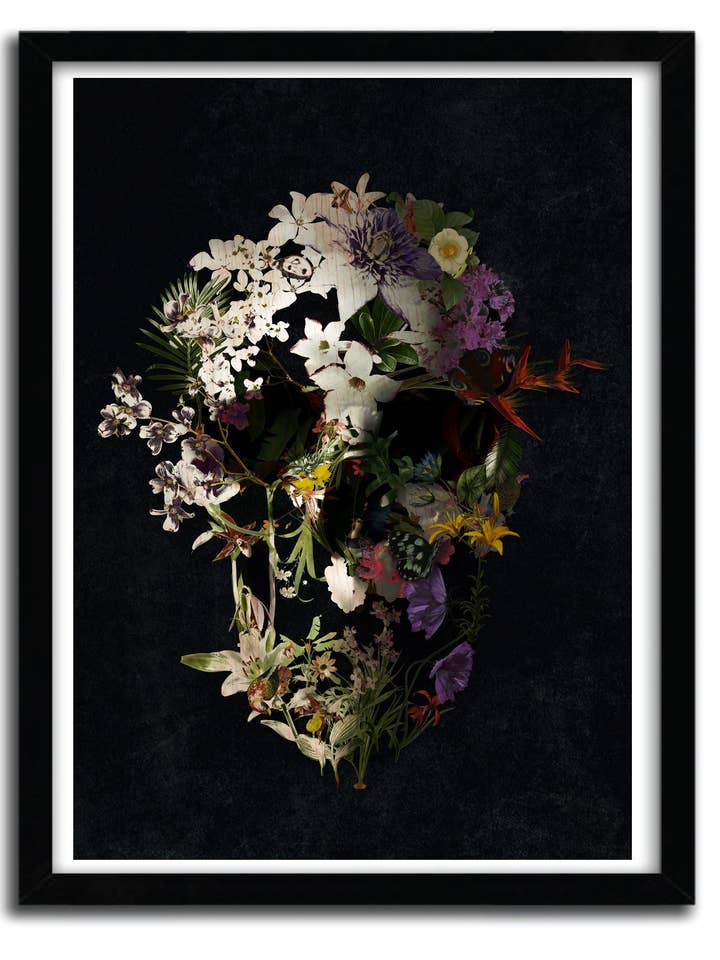 Spring Skull 2 Poster von ALI GULEC für den Großhandel von K.Olin Tribu