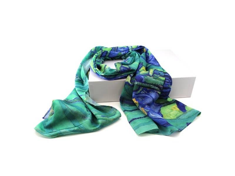 MUSEUM WEBSHOP - Vente Écharpe – femme - Écharpe, Van Gogh, Iris1