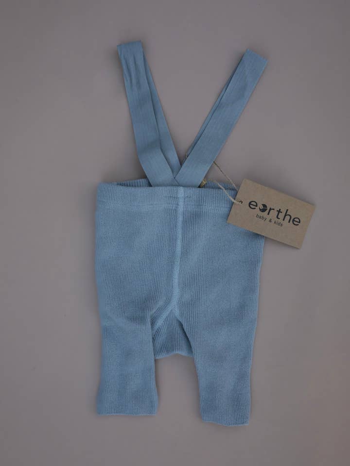 Retro Ribbed Shorts / Powder Blue for wholesale by eorthe baby & kids