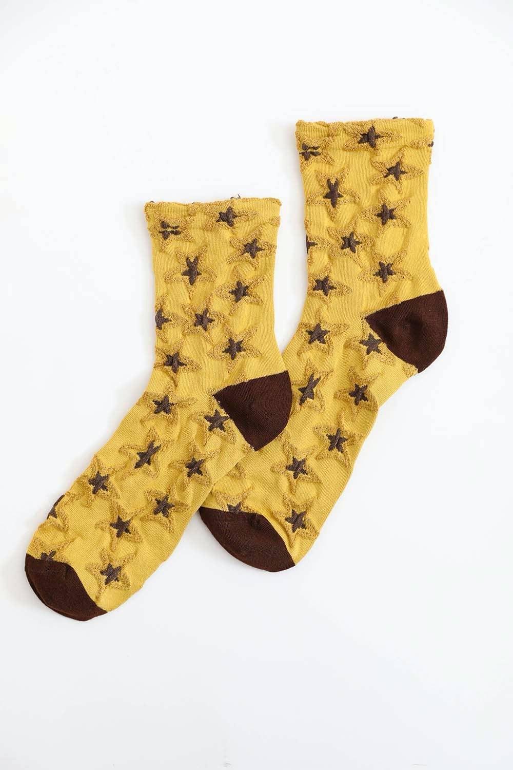 Leto Accessories - Wholesale Socks - Women's - Eco-Friendly Star Design Organic Socks 🌟6