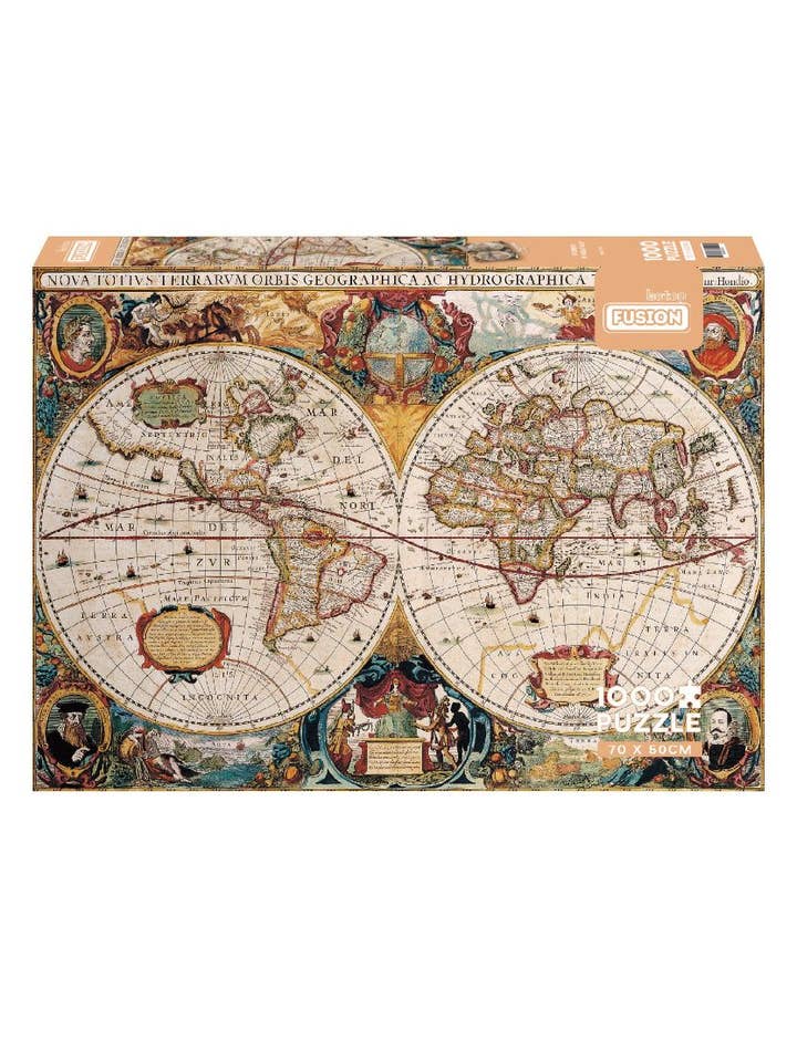 BOTOP FUSION Mapa Antiguo Mapa Antiguo 1000p para venta al por mayor de Toyfive