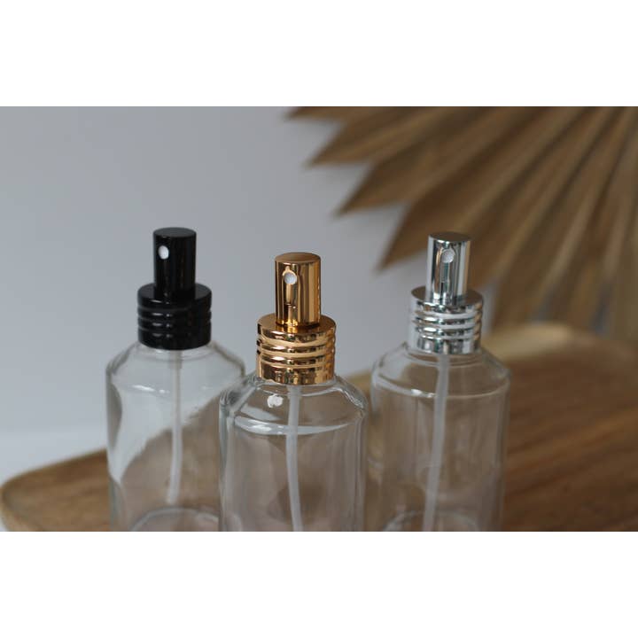 Nova Candle Co - Wholesale Spray Bottle - Black Glass 4oz Spray Bottles2