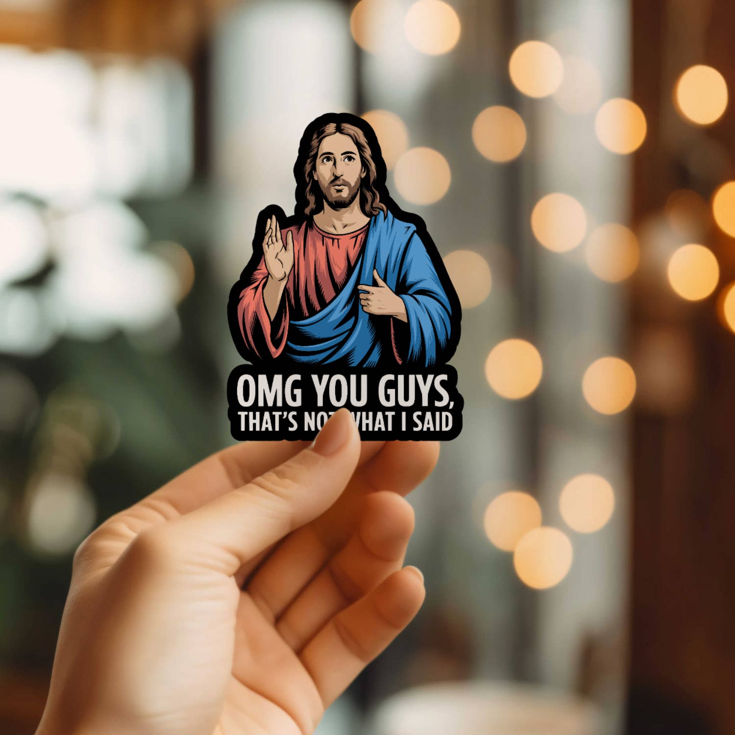 Mystical Monkey Toes - Venta al por mayor Pegatina - Adhesivo de vinilo divertido llamado That's Not What I Said