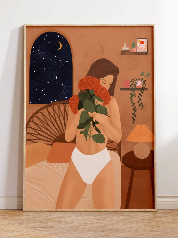 Jane Kunstdruck für den Großhandel von Illustrations Its Funny Howww Inc