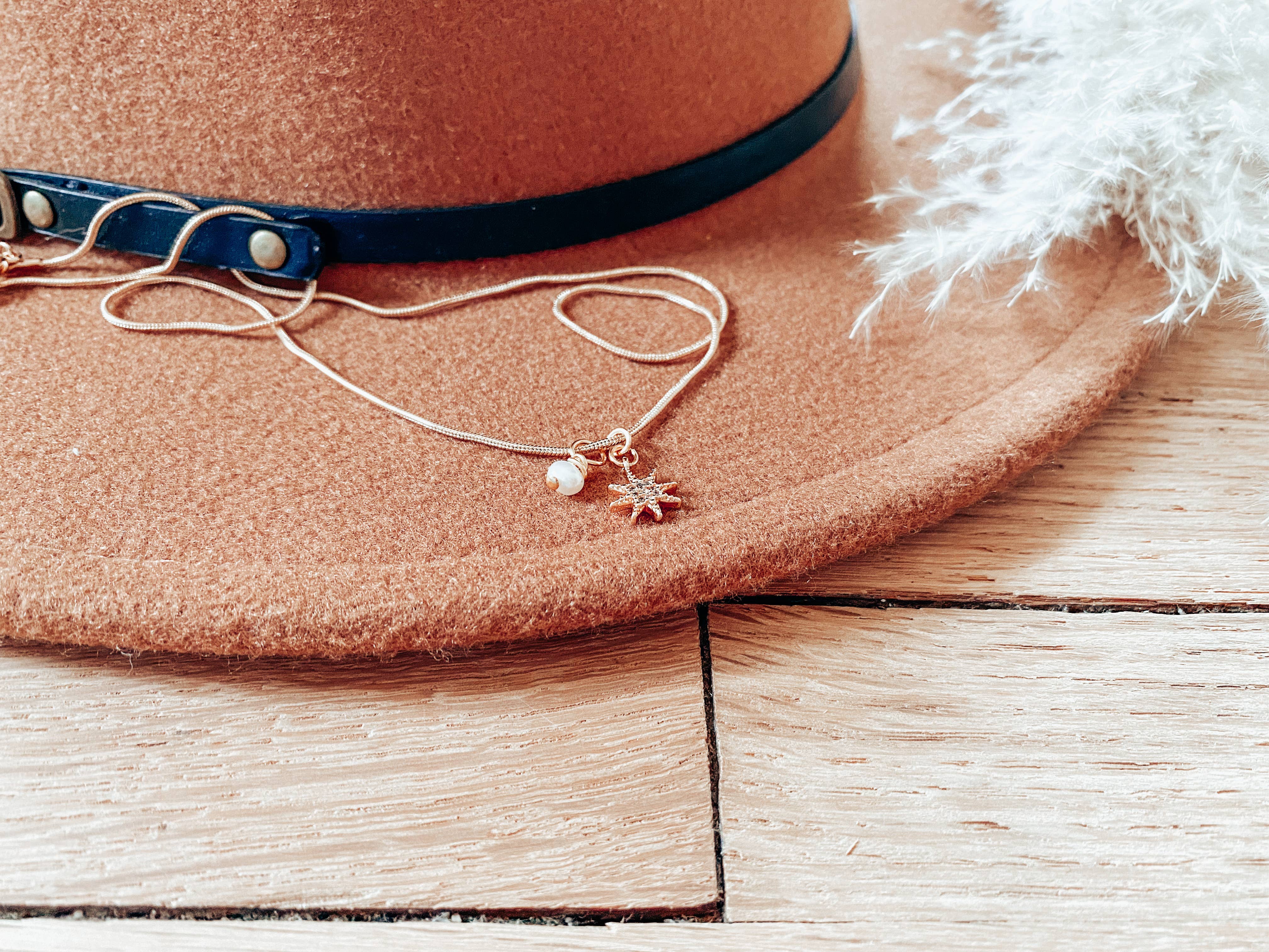 Cecelia Designs Jewelry - Wholesale Pendant/Charm Necklace - Hepburn Pearl Pendant with Cross Necklace 2