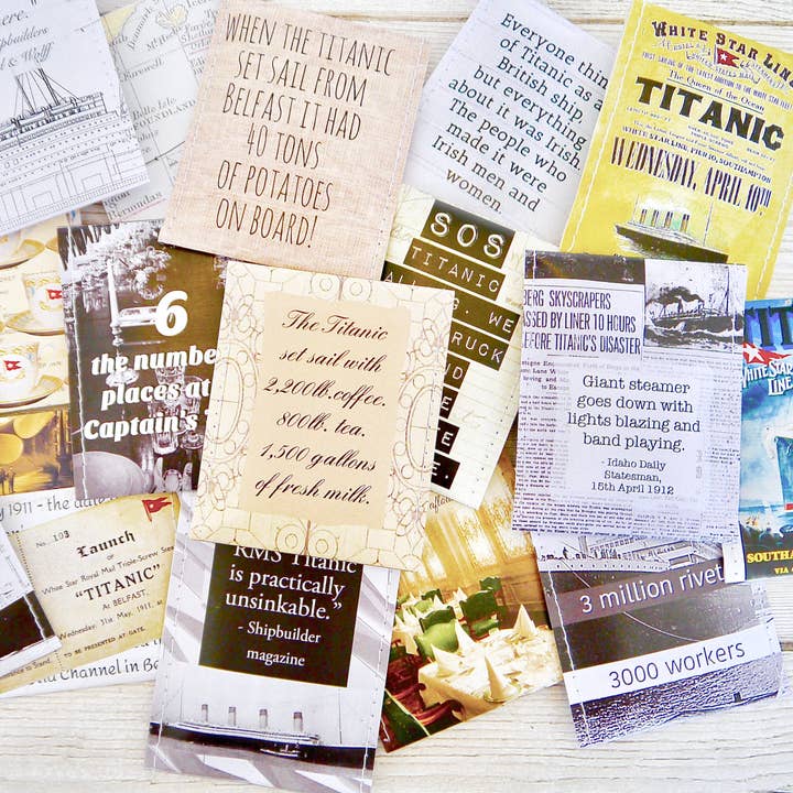 Titanic Tea Gift Set for wholesale by Victoria Mae Designs