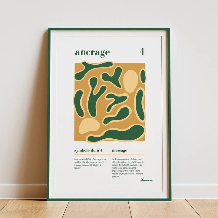 Betekenis van het getal 4 voor wholesale door Awena Studio