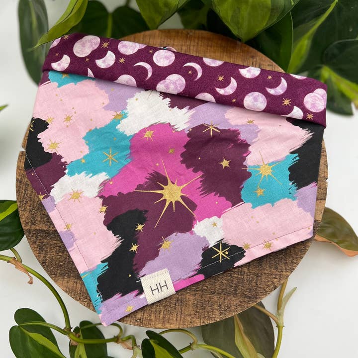 Purple Moon Bandanan for wholesale by Hodge House