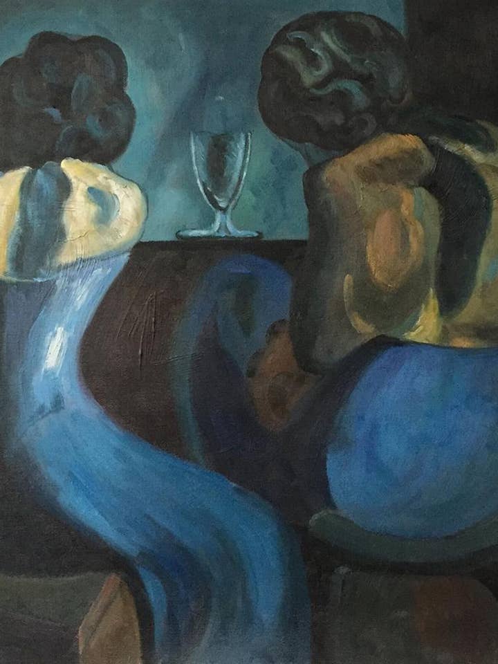 Prostitutes at a Bar for wholesale by La Pastiche