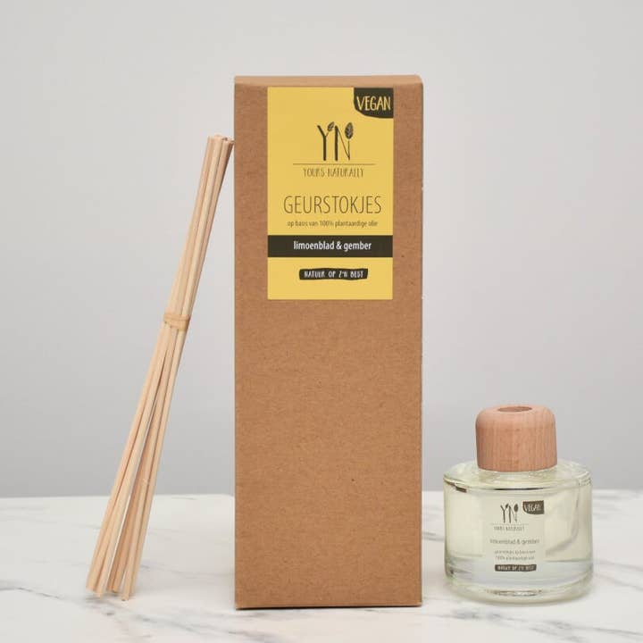 Riedel-Diffusor Vegan Limettenblatt & Ingwer 120 ml für den Großhandel von Yours Naturally