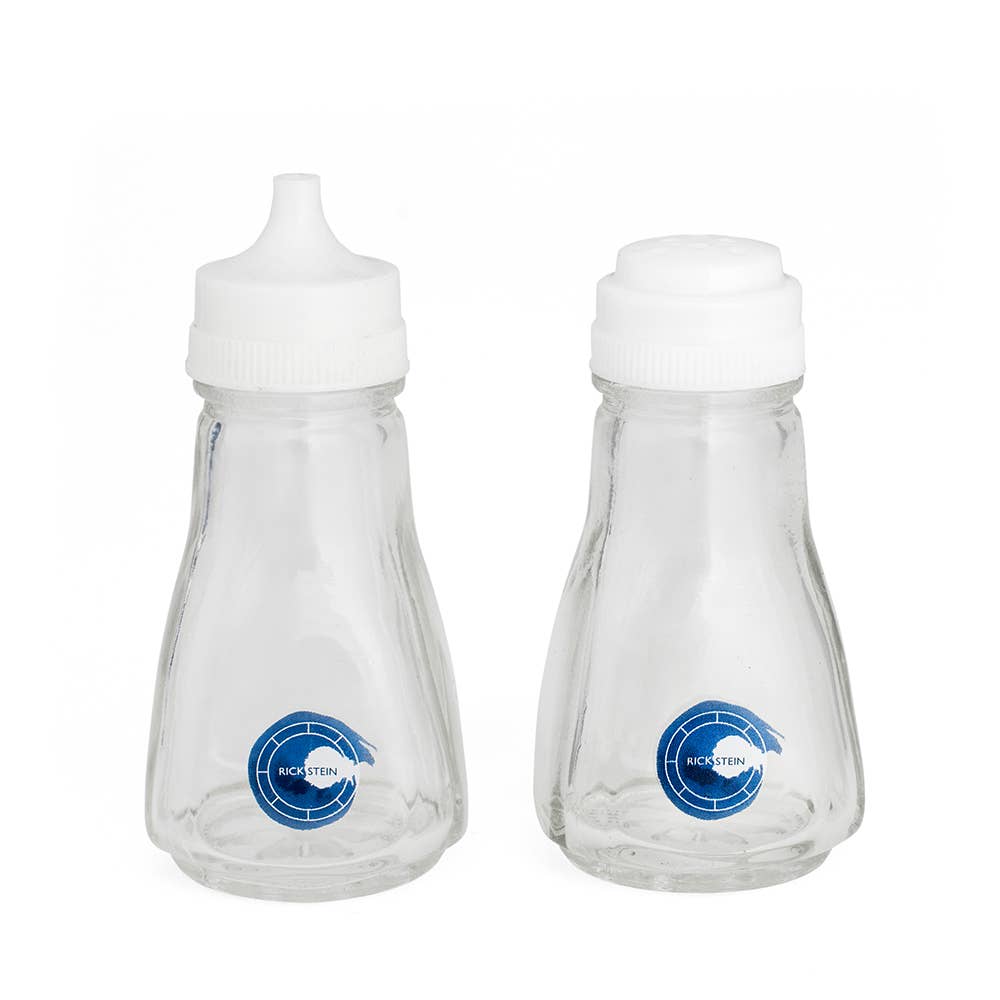 BlissHome - Wholesale Salt & Pepper Shaker Set - Rick Stein Salt and Pepper Shakers - Clear | Kitchen Tools
