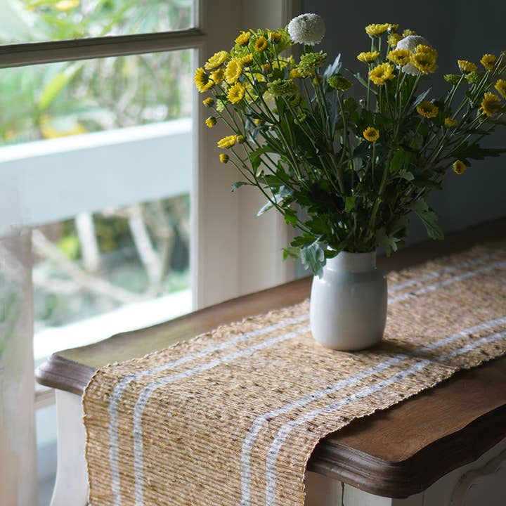 Balizen by zen zen garden home - Vente Chemins de table - SOLDES | Baskets Vetiver | Curcuma