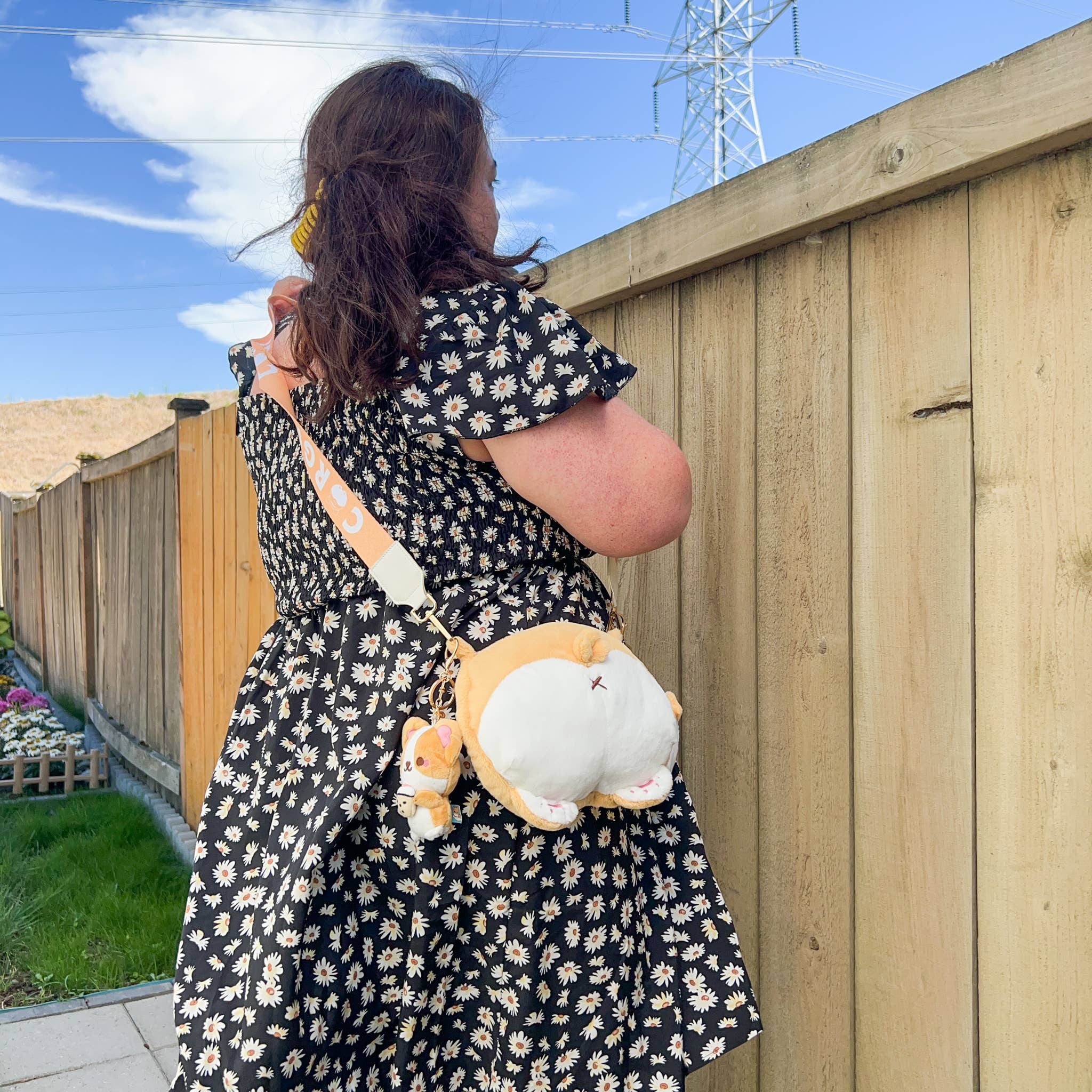 Single Sploot - Wholesale Crossbody Bag - Women's - Corgi Butt Crossbody Pouchette5