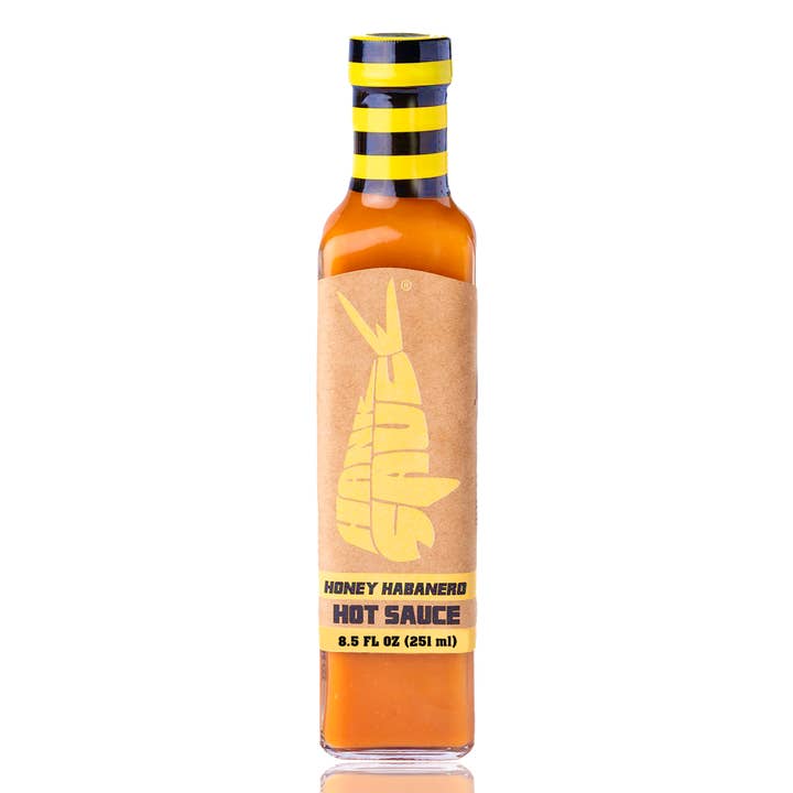 Hank Sauce - Wholesale Hot Sauce - Honey Habanero - 12 Pack Case