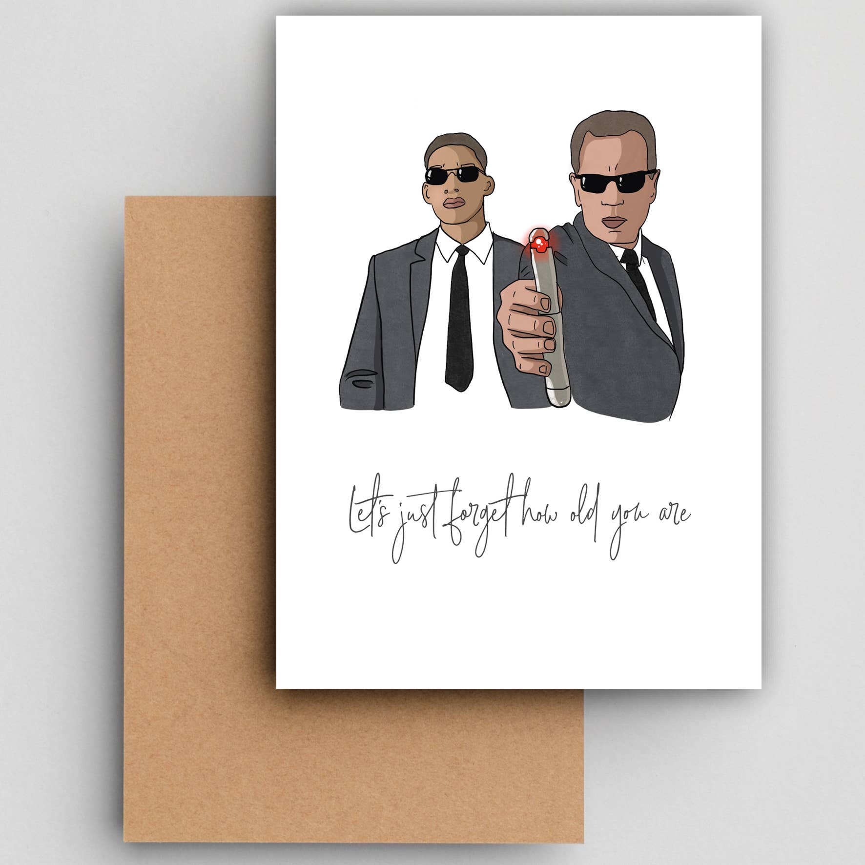 Studio Raquelle – Großhandel Grußkarten für den Alltag – Herren in Schwarz0