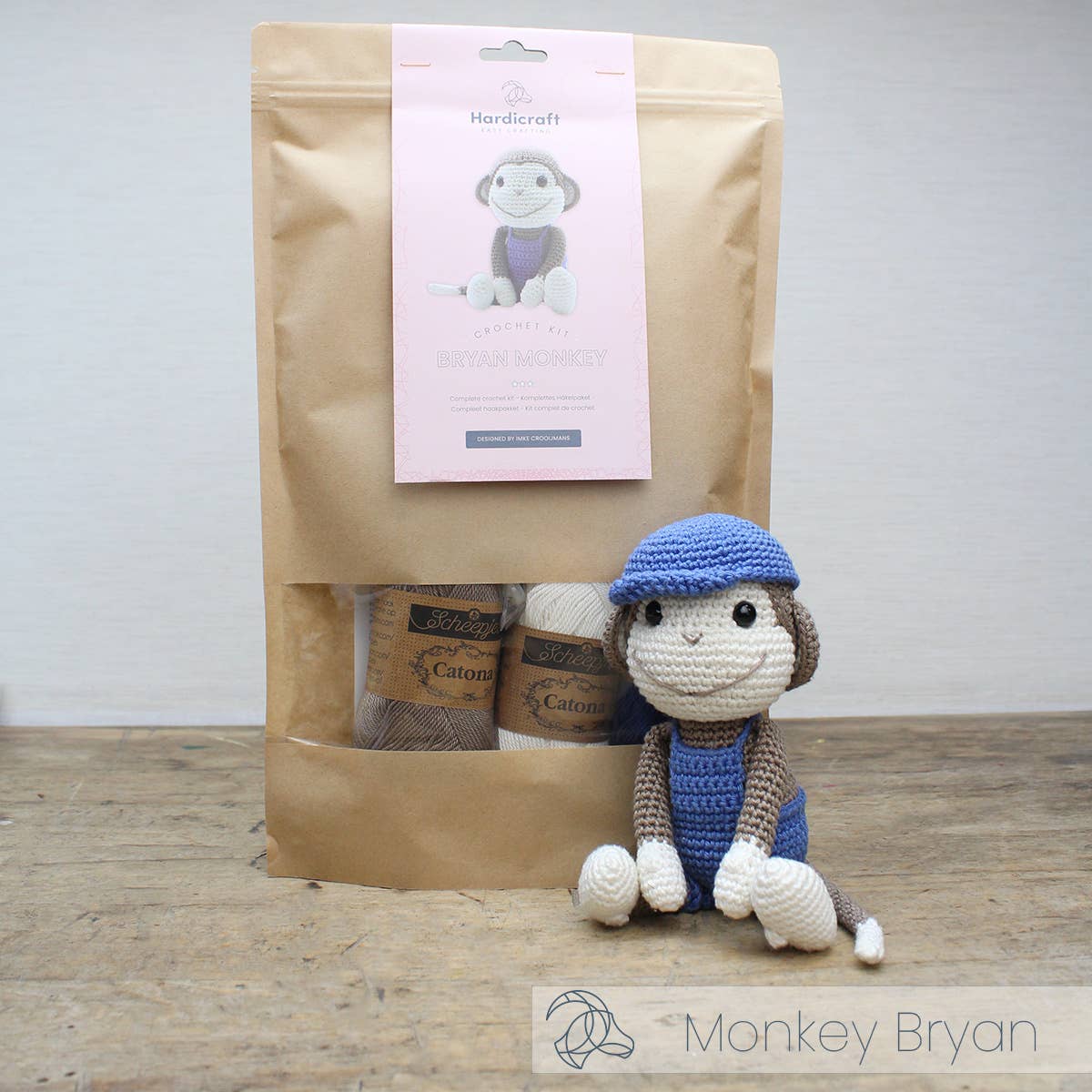 Hardicraft - Wholesale Knitting/Crochet Supplies - DIY Crochet Kit - Bryan Monkey2