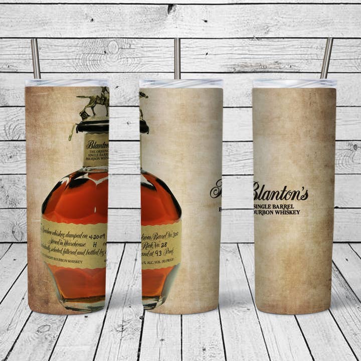 Vaso recto Blantons Transfer de 20 oz para venta al por mayor de Rustic Pineapple