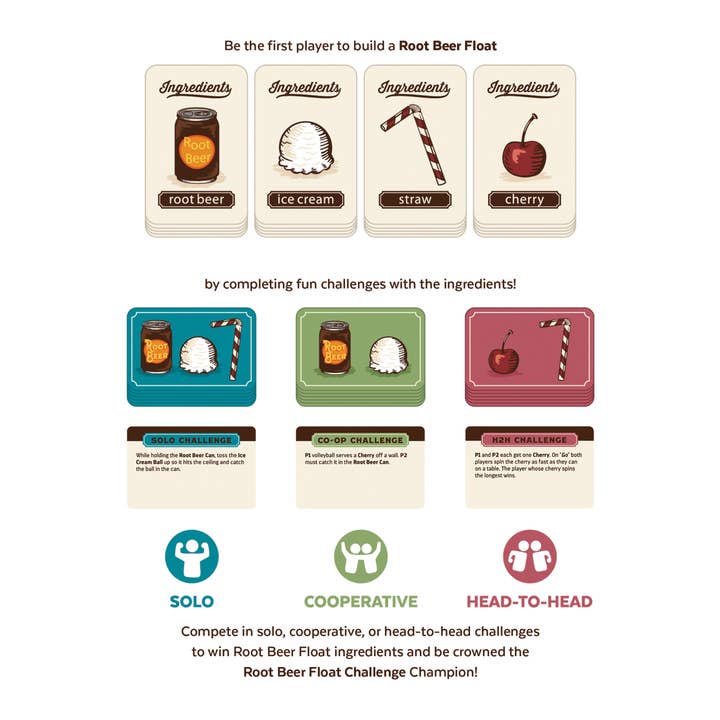 Gray Matters Games - Wholesale Board Game - The Root Beer Float Challenge2