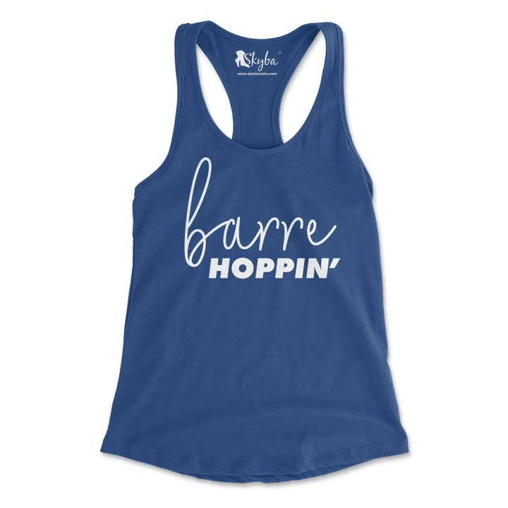 Skyba - Wholesale Tank Top - Women's - Barre Hoppin' - Women's Slim Fit Tank5