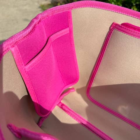 TAYLOR GRAY - Wholesale Pouch - Women's - Neoprene Organizer Pink | shoptaylorgray