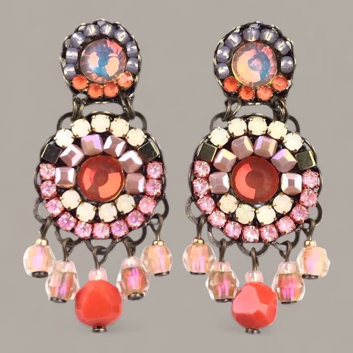 Juise crystal earrings for wholesale by melizijewelry