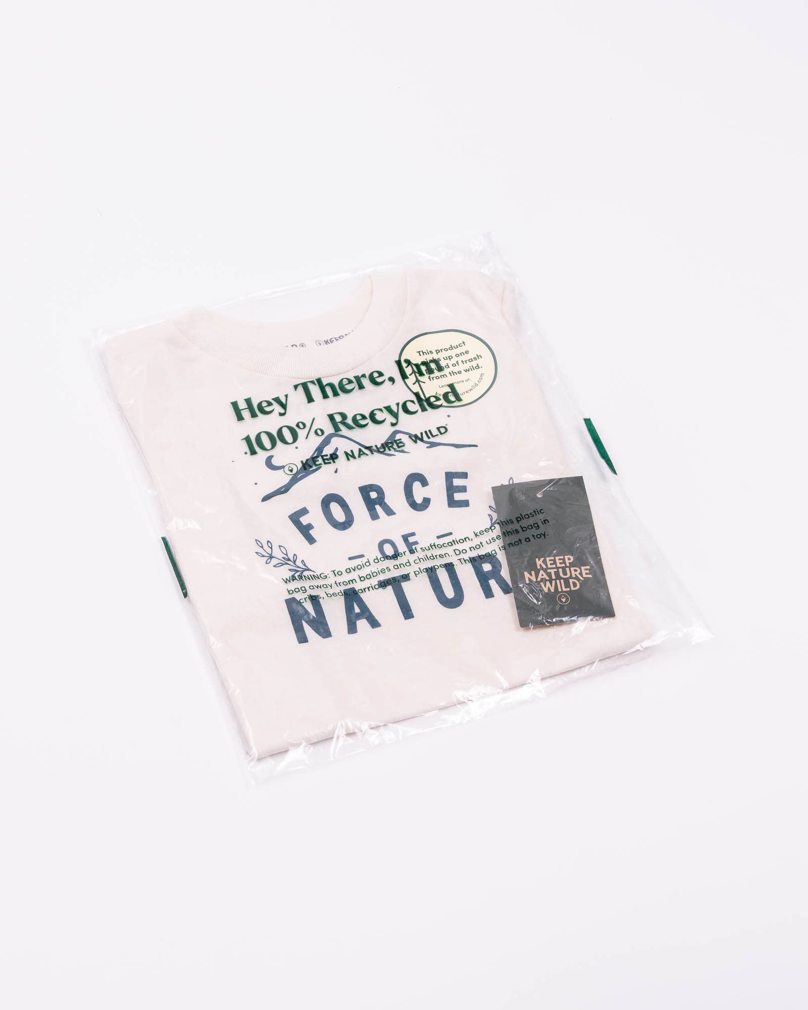 Keep Nature Wild - Wholesale Screen Printed T-Shirt - Kids - Force of Nature Toddler Tee | Natural6