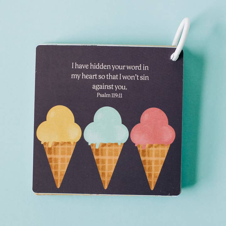 Tiny Theologians - Venta al por mayor Tarjetas de aprendizaje - Niños y bebés - Mis Primeros Versículos de la Biblia13