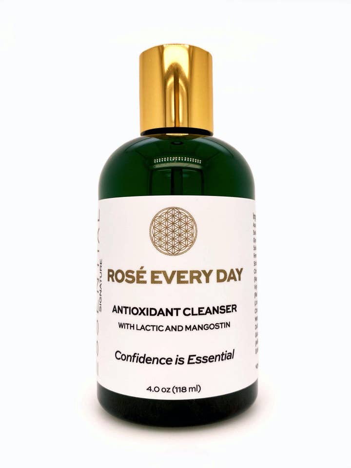 Organic Rosé Every Day Antioxidant Cleanser for wholesale by Essential Skin Care