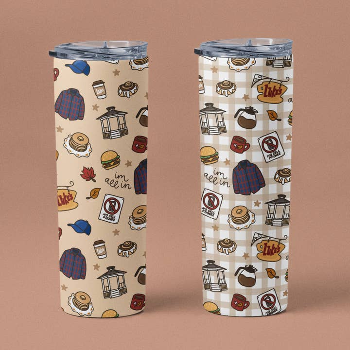 Bicchiere di Lukes Diner per la vendita all'ingrosso da parte di amarieacreates