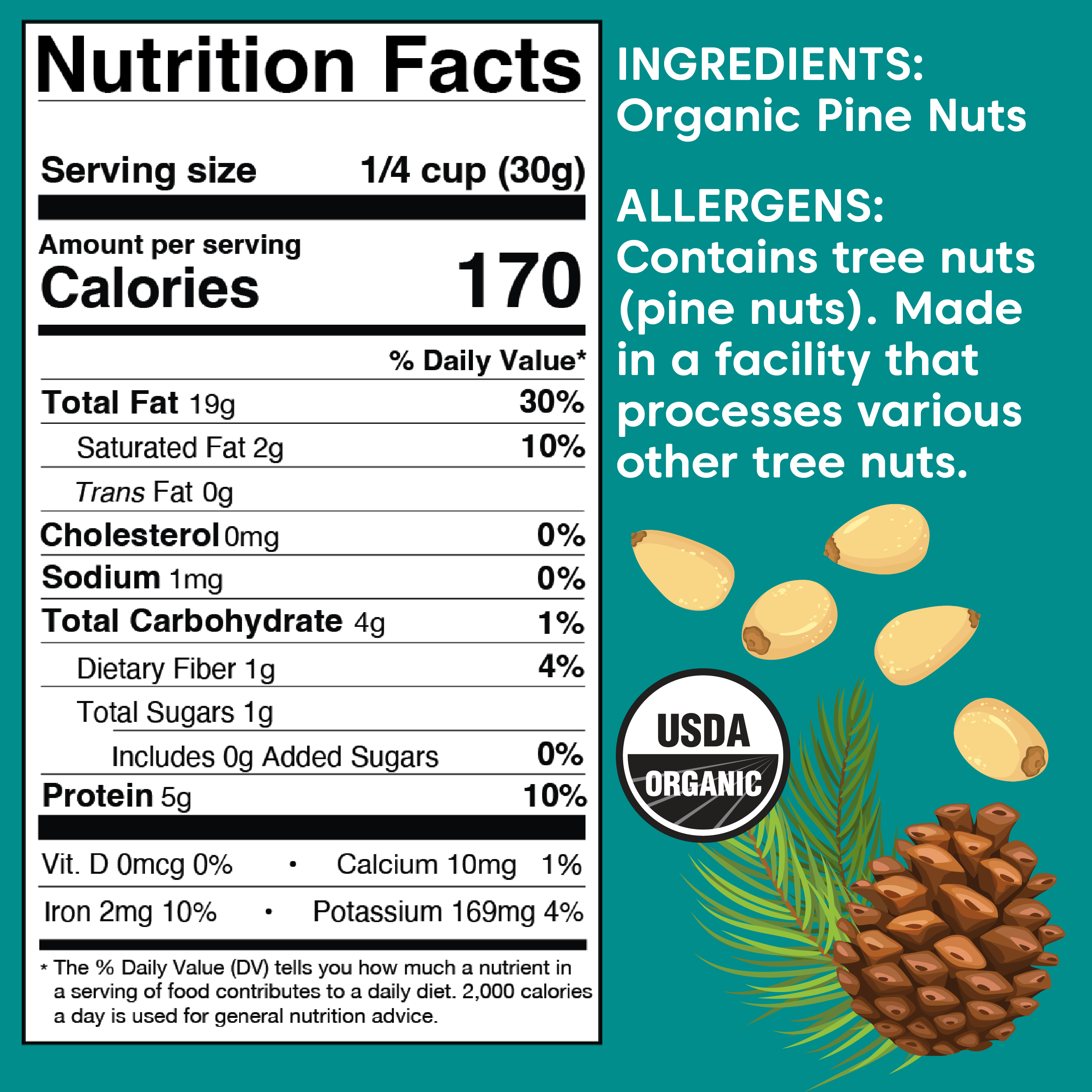 Wilderness Poets - Vente Noix - Pignons de pin biologiques1