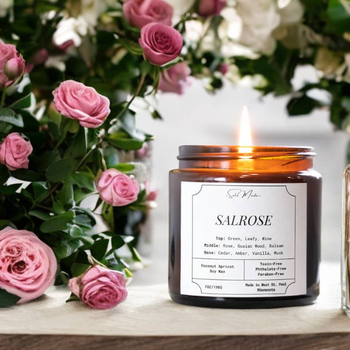 Sota Made - Wholesale Jar/Filled Candle - Salrose