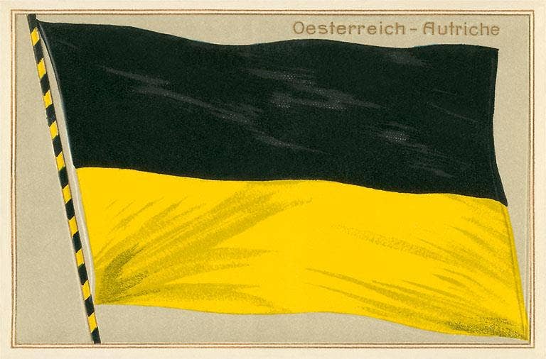 Found Image Press - Wholesale Sticker - Sticker MF-353 Old Flag of Austria0