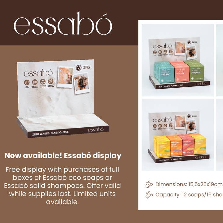 Essabó Shelf Display for wholesale by ESSABÓ