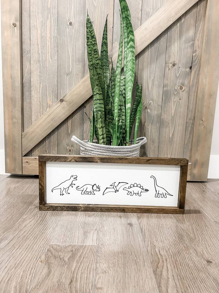 Dinosaurs for wholesale by Wooden Arrow Designs