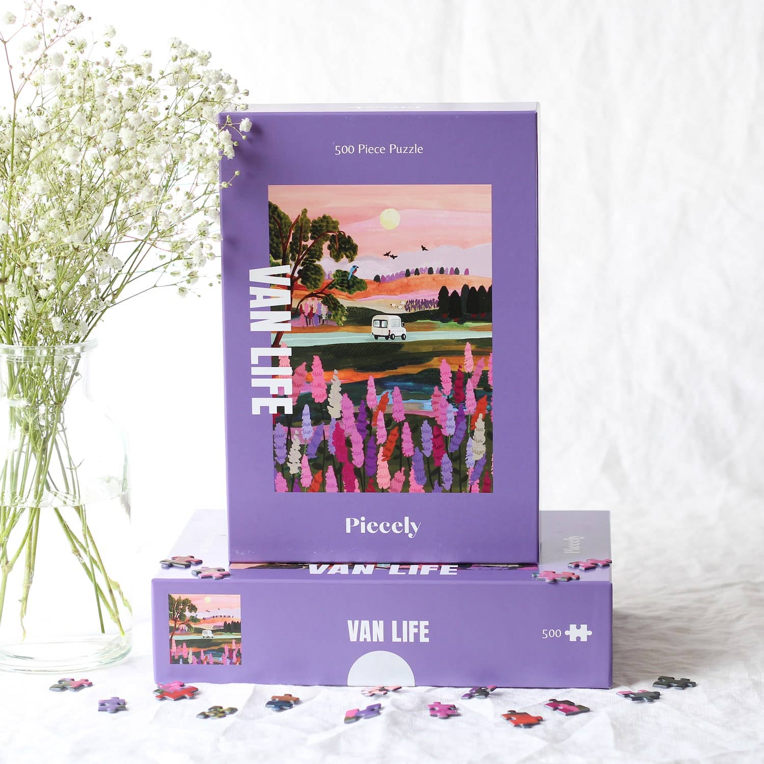 Piecely Puzzles - Wholesale Puzzle - Adult - Van Life puzzle, 500 pieces5