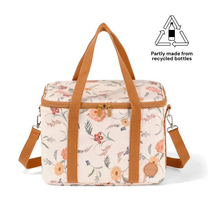 Maxi Insulated Lunch Bag - Wildflower for wholesale by OiOi