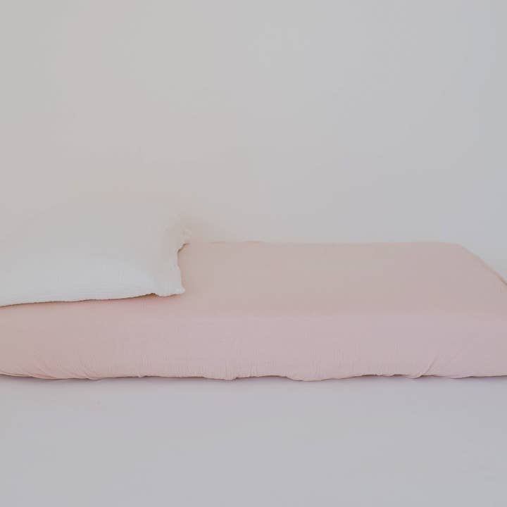 Bloom - Wholesale Cot/Crib Sheets - Organic Gauze Crib Sheet6