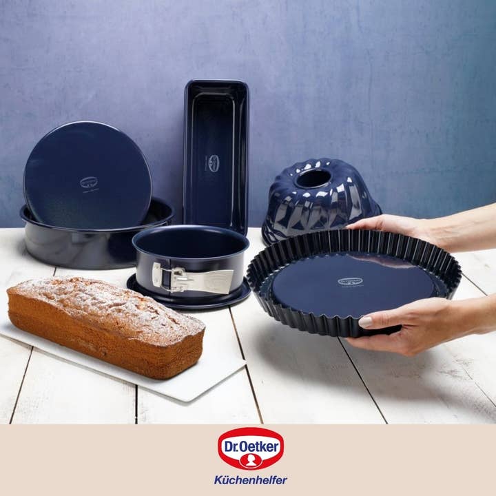 Dr. Oetker - Wholesale Baking Dish - 28 cm pie dish with enamelled quartz coating