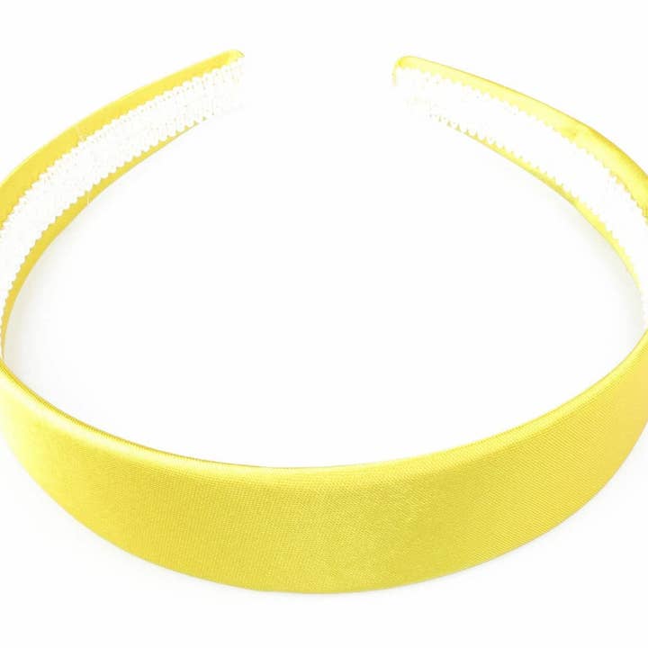 Topkids Accessories - Wholesale Fashion headband – women's - Satin Alice Headband Head Band Hairband Hair Band Women for Adult Girls Kids School 60s 70s 80s Plain Aliceband 2.5cm 1" Thick Wide Hard20