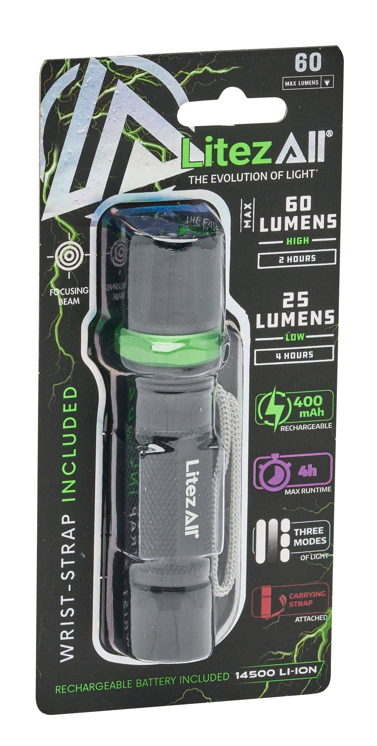 LitezAll - Wholesale Flashlight - LitezAll Rechargeable Mini Tactical Flashlight21