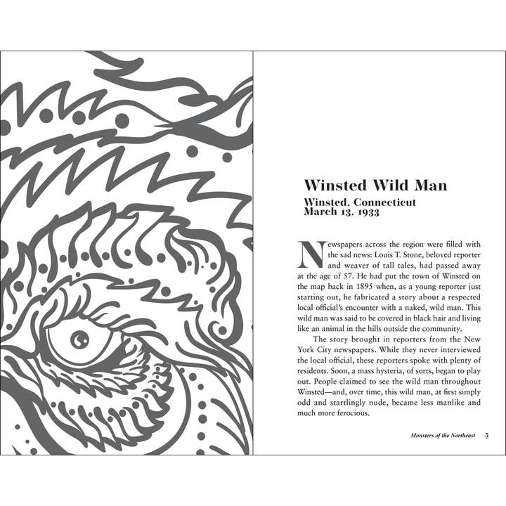 AdventureKEEN - Wholesale Book - Adult - Monsters of the Northeast