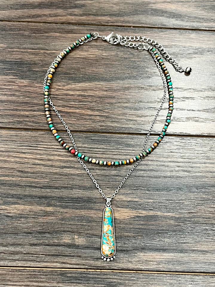 739250, Collana Artigianale con Pietre Preziose per la vendita all'ingrosso da parte di ISAC Trading Inc