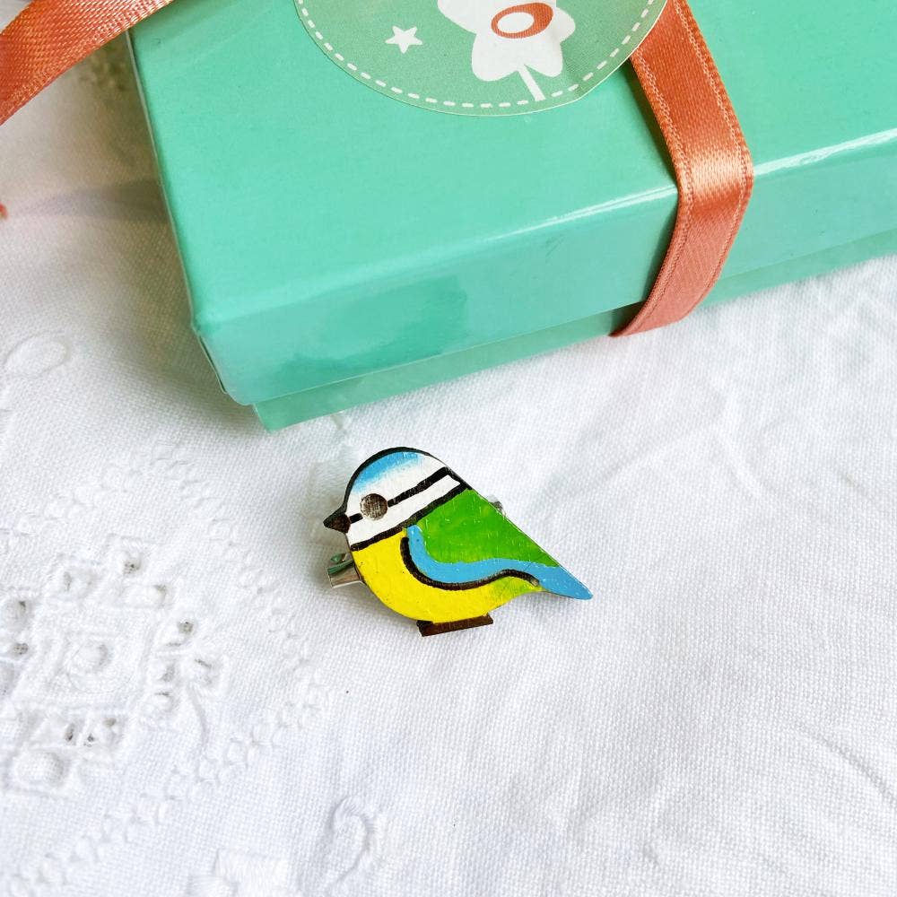 Daffodil - Vendita all'ingrosso Spille - Spilla Cincia Allegra di Legno1