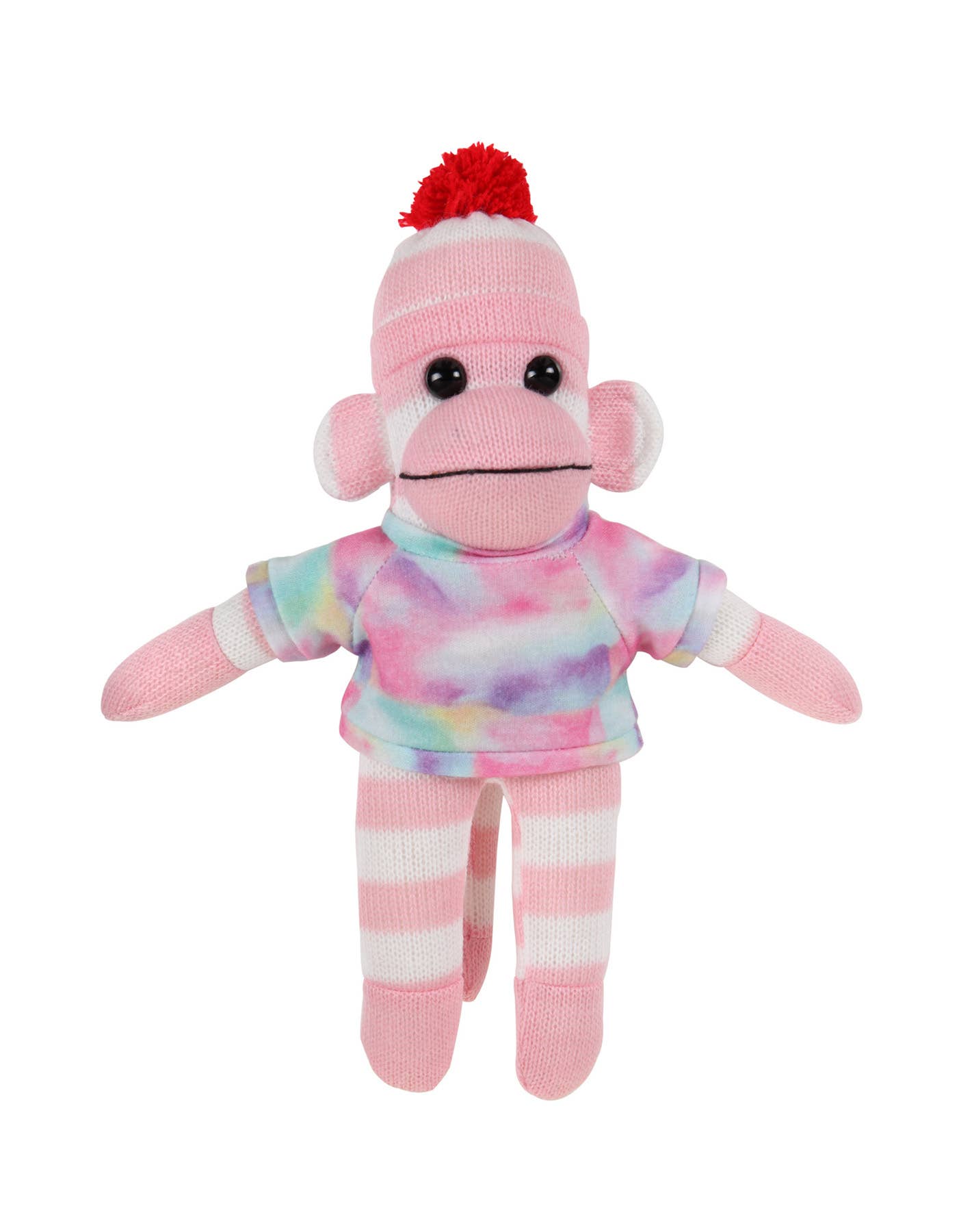 Plushland – Großhandel Kuschel-/Plüschtier – Kind & Baby – Pink Sock Monkey Sitzsack Tier 25,4 cm19