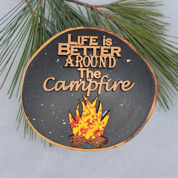Spears Creations - Wholesale Sign - Camping,Outdoor Gifts,Campfires,Camping,Gifts,Summer,Love2